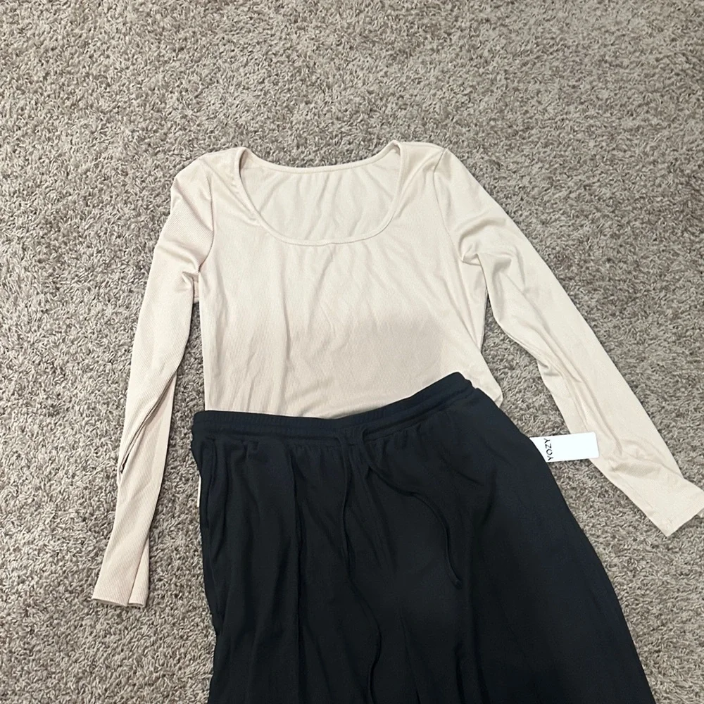 NEW Black Wide-Leg Pants size XL - Picture 7 of 7